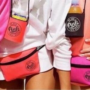 PINK “We Run This Beach” Fanny Pack